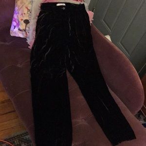 Vintage Giorgio Armani Chocolate Velvet slacks